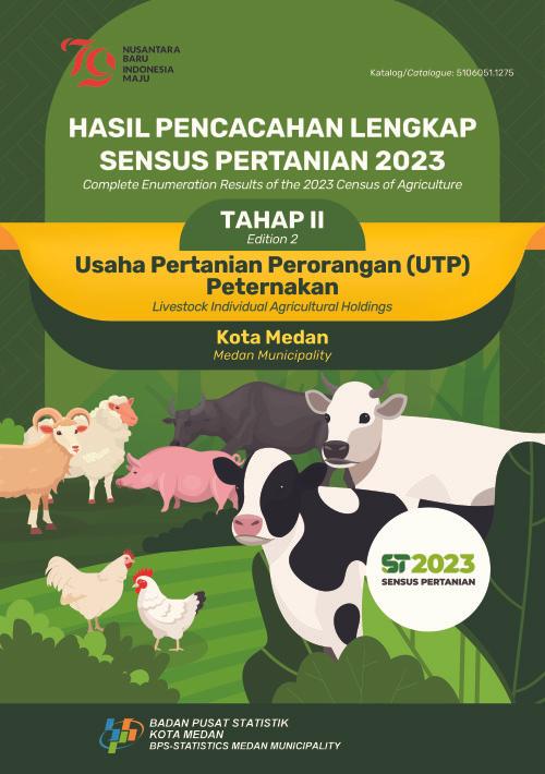 Hasil Pencacahan Lengkap Sensus Pertanian 2023 - Tahap II : Usaha Pertanian Perorangan (UTP) Peternakan Kota Medan