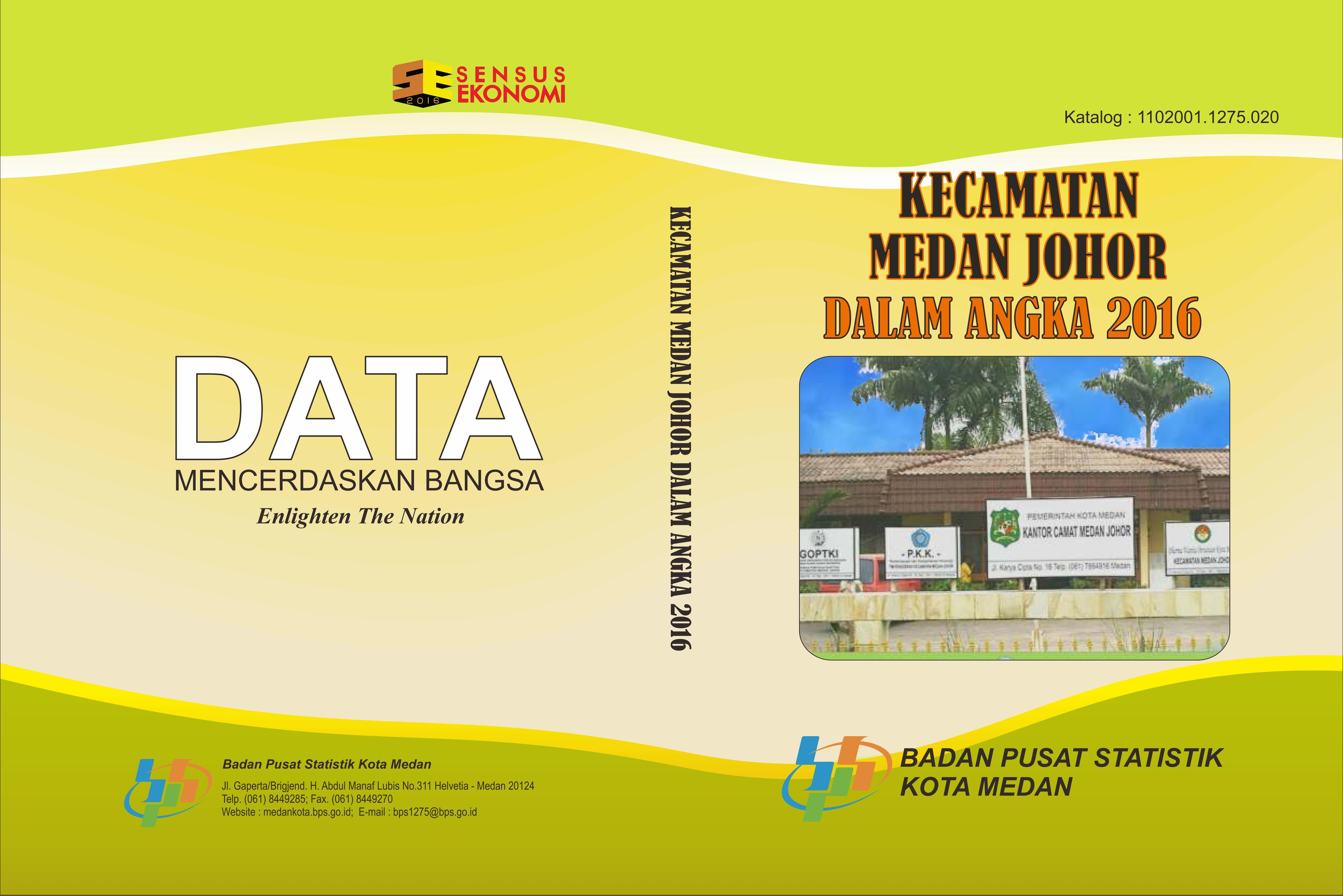 Kecamatan Medan Johor Dalam Angka 2016