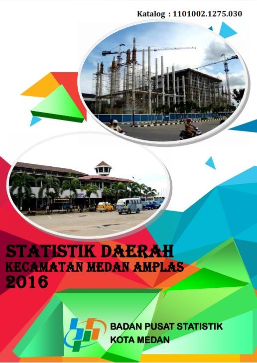 Medan Amplas Subdistrict Regional Statistics 2016