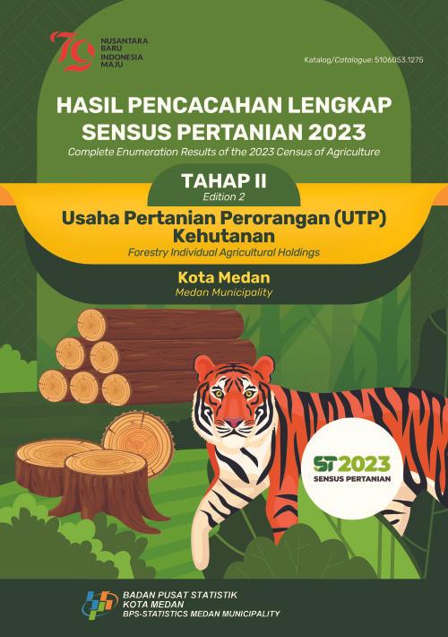 Hasil Pencacahan Lengkap Sensus Pertanian 2023 - Tahap II: Usaha Pertanian Perorangan (UTP) Kehutanan Kota Medan