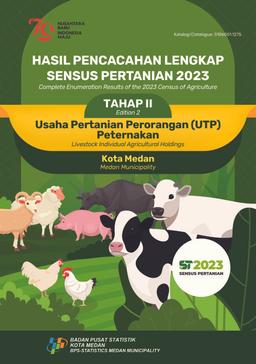 Hasil Pencacahan Lengkap Sensus Pertanian 2023 - Tahap II  Usaha Pertanian Perorangan (UTP) Peternakan Kota Medan