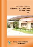 Statistik Daerah Kecamatan Medan Baru 2012