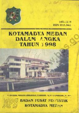 Medan Municipality In Figures 1998